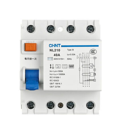 chint-nl210-type-b-rcd-rccb-4p-3p+n-25a-40a-63a-tipo-b-interruptores-diferencial-pv-solar-ev-charging-dc-residual-current-dev