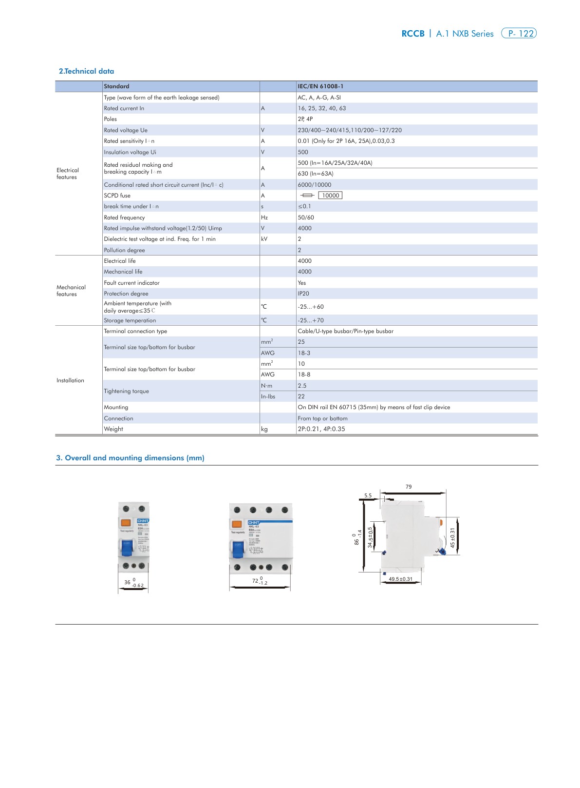 NXL-63 catalog page 2
