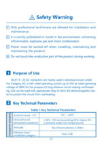 NCX1 Dust-proof AC Contactor