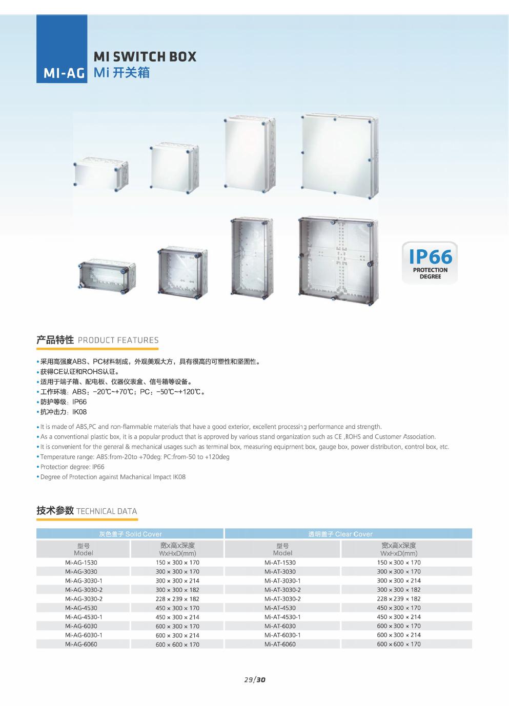 SP-AD-11 Product Catalog
