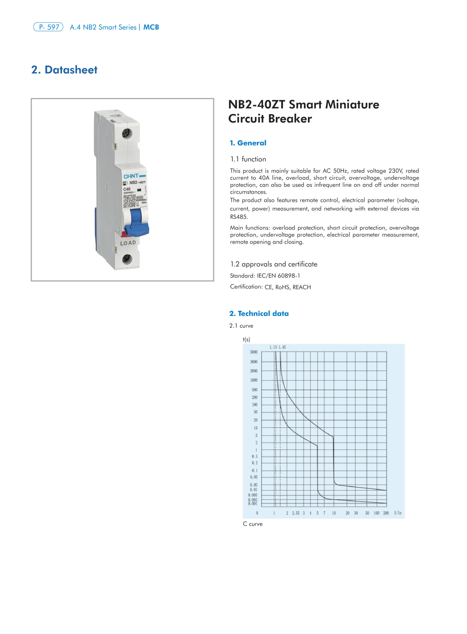 CHINT NB2-40ZT catalogue page 3