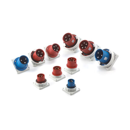 Panel Mounted Industrial Plug